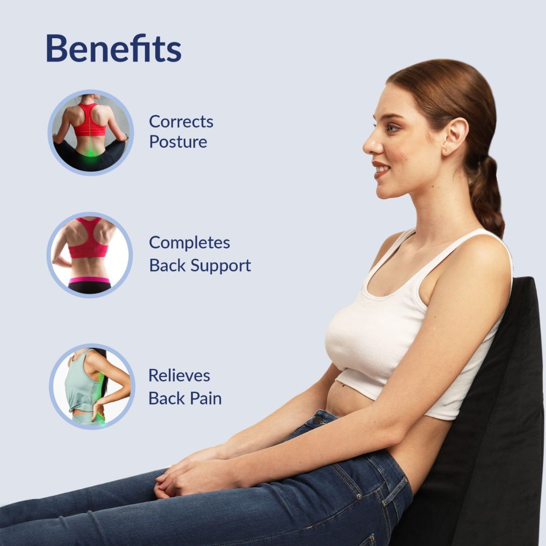 You can use our wedge for different purposes like sleeping, leg elevation, knee elevation, back support.